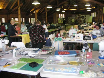 Inside picture of sewing